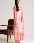 3 Piece Printed Cambric Suit