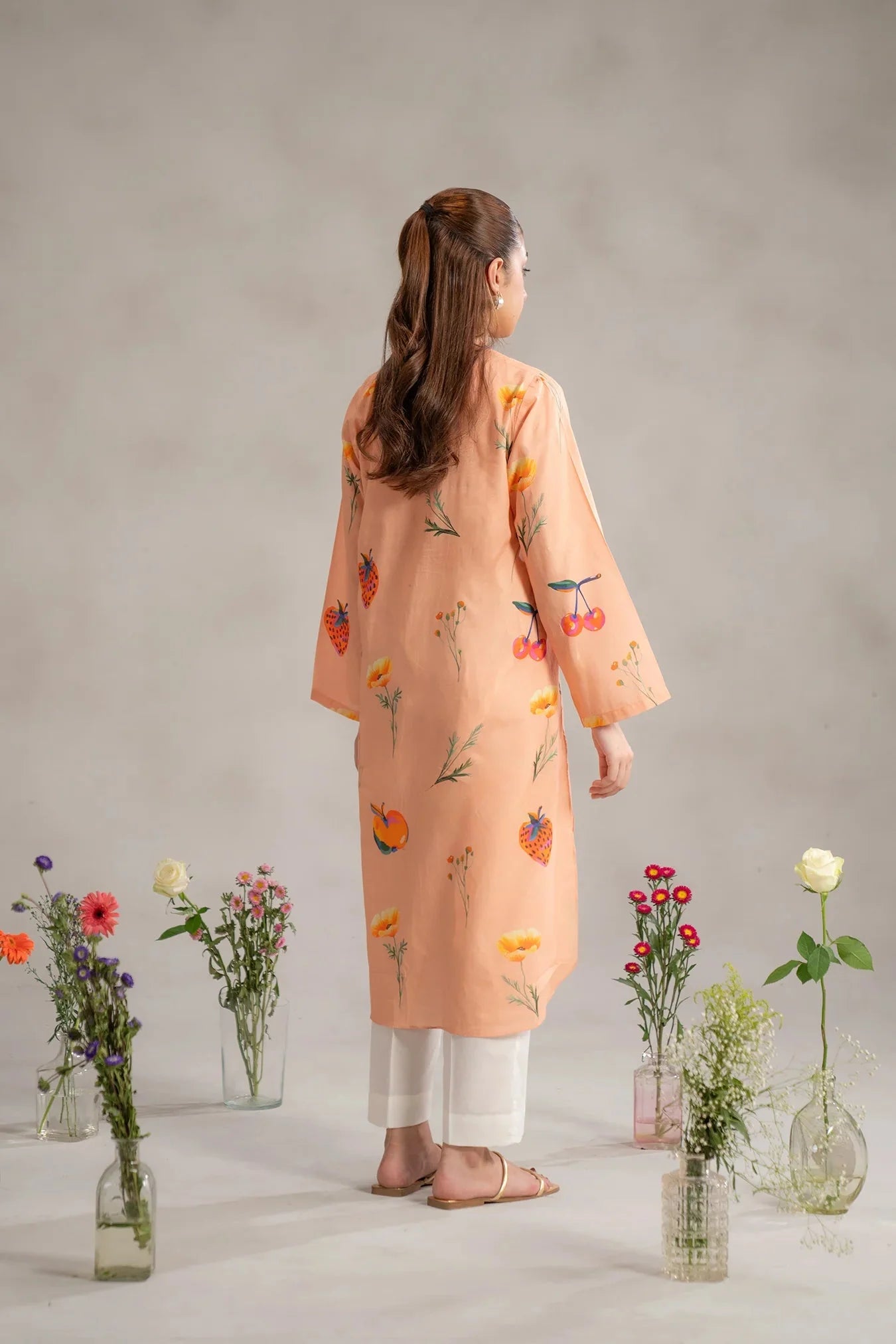 1 Piece Printed Lawn Shirt Pret SS - 25