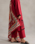 1 Piece Silk Dupatta Pret SS - 25