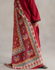 1 Piece Silk Dupatta Pret SS - 25