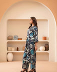 2 Piece Printed Cambric Suit Unstitched Winter-24