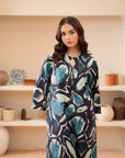 2 Piece Printed Cambric Suit Unstitched Winter-24
