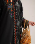 3 Piece Printed Linen Suit