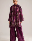 3 Piece Printed Linen Suit Unstitched - 26