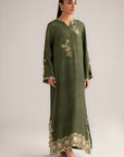 1 Piece Embroidered Kaftan Pret SS - 26