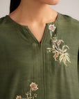 1 Piece Embroidered Kaftan