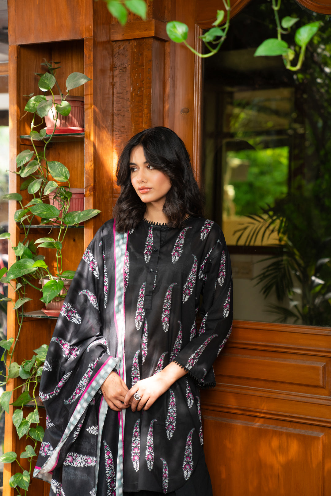 3 Piece Printed Lawn Suit Beena