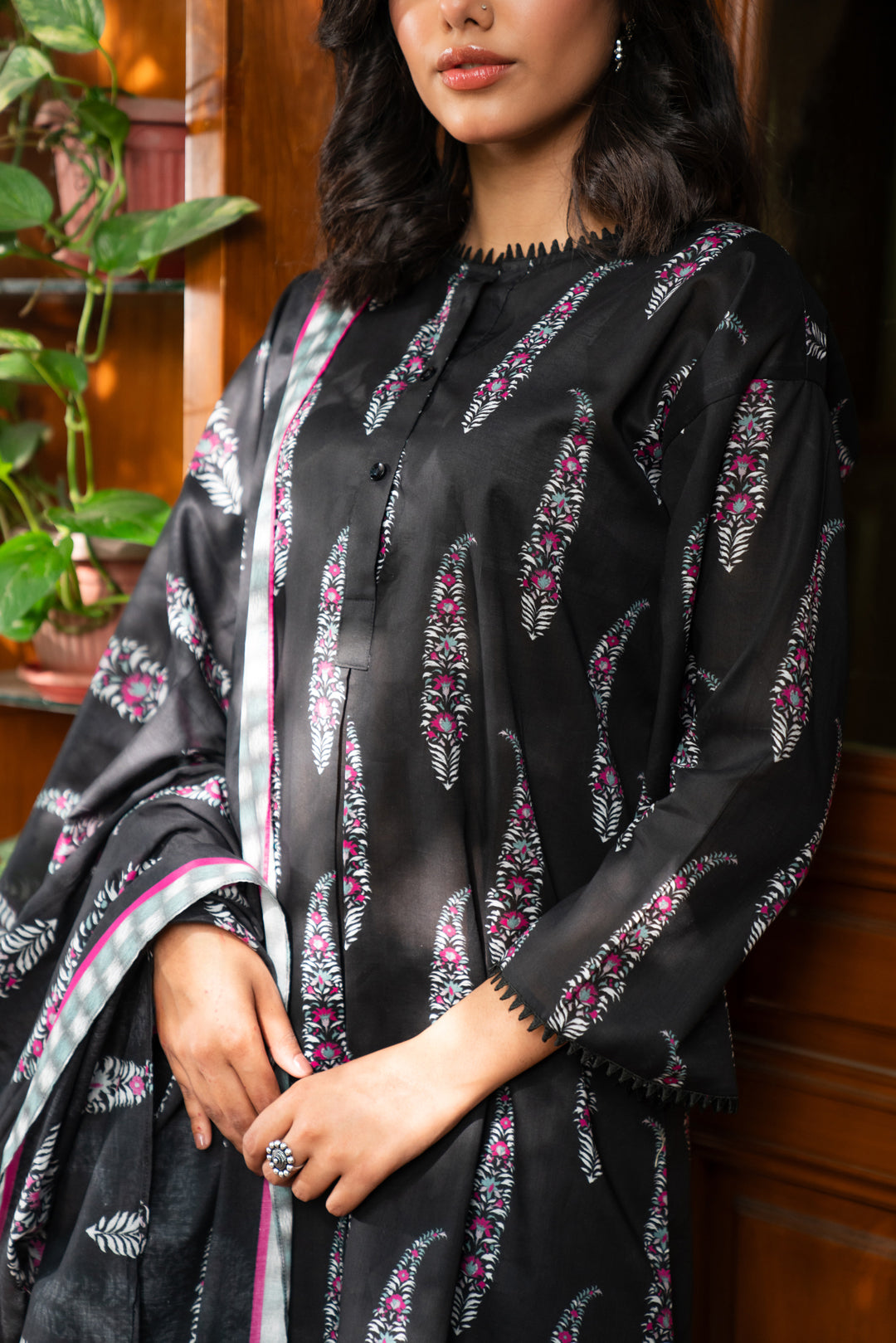 3 Piece Printed Lawn Suit Beena