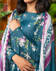 3 Piece Printed Lawn Suit Beena
