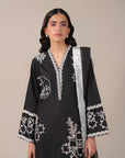 3 Piece Embroidered Lawn Suit