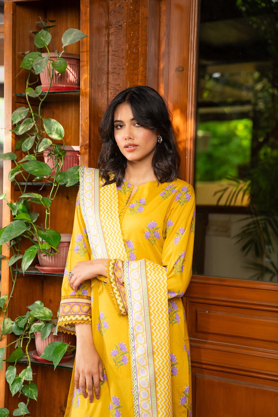 3 Piece Printed Lawn Suit Beena