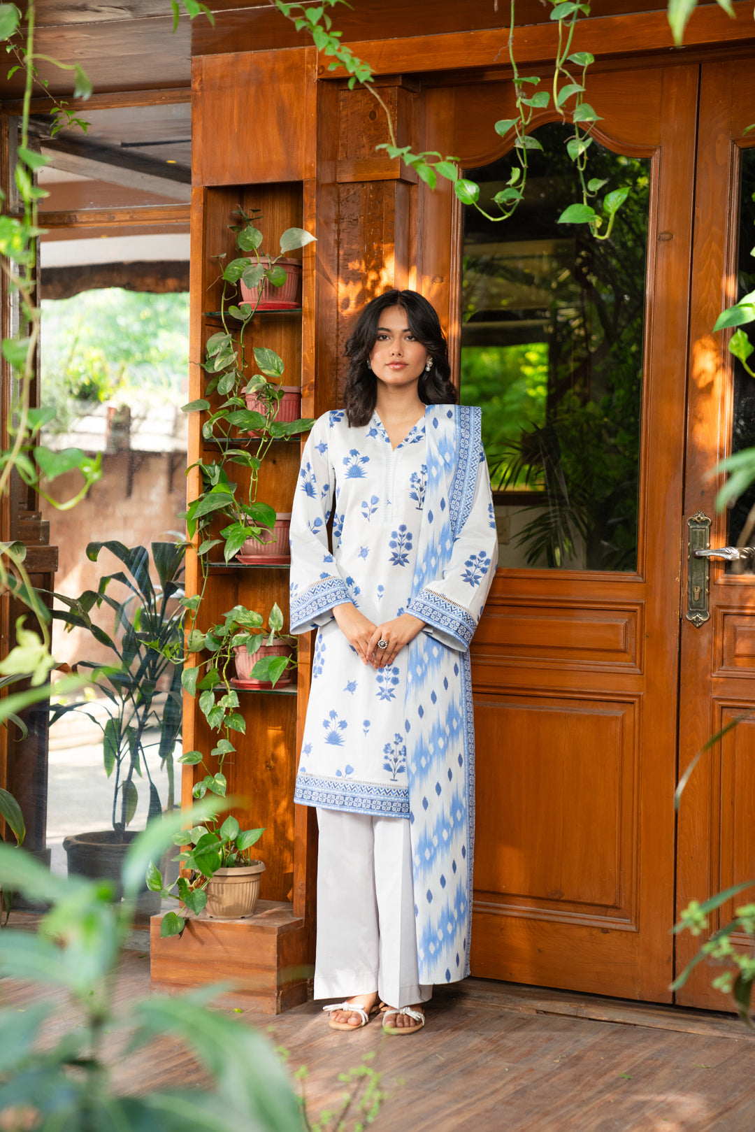 3 Piece Printed Lawn Suit Beena