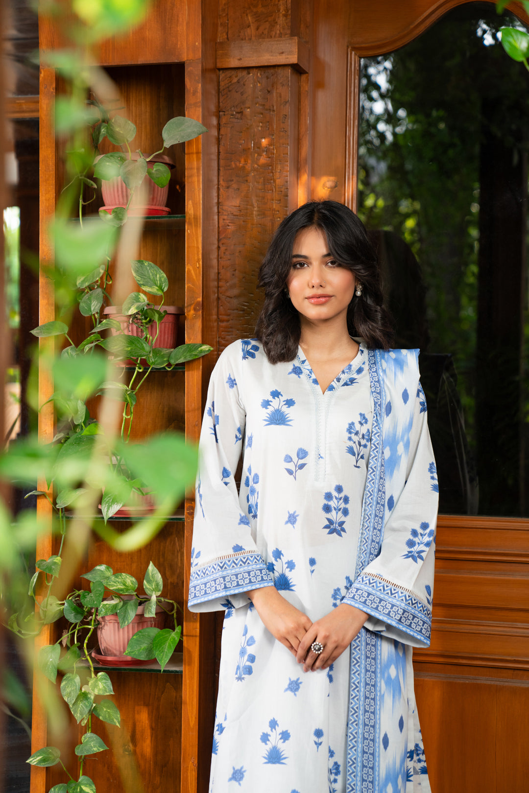 3 Piece Printed Lawn Suit Beena