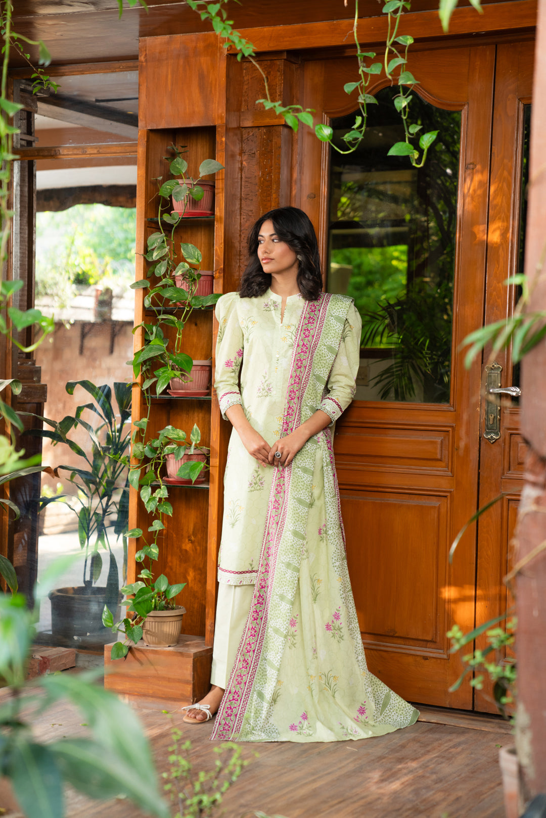 3 Piece Printed Lawn Suit Beena