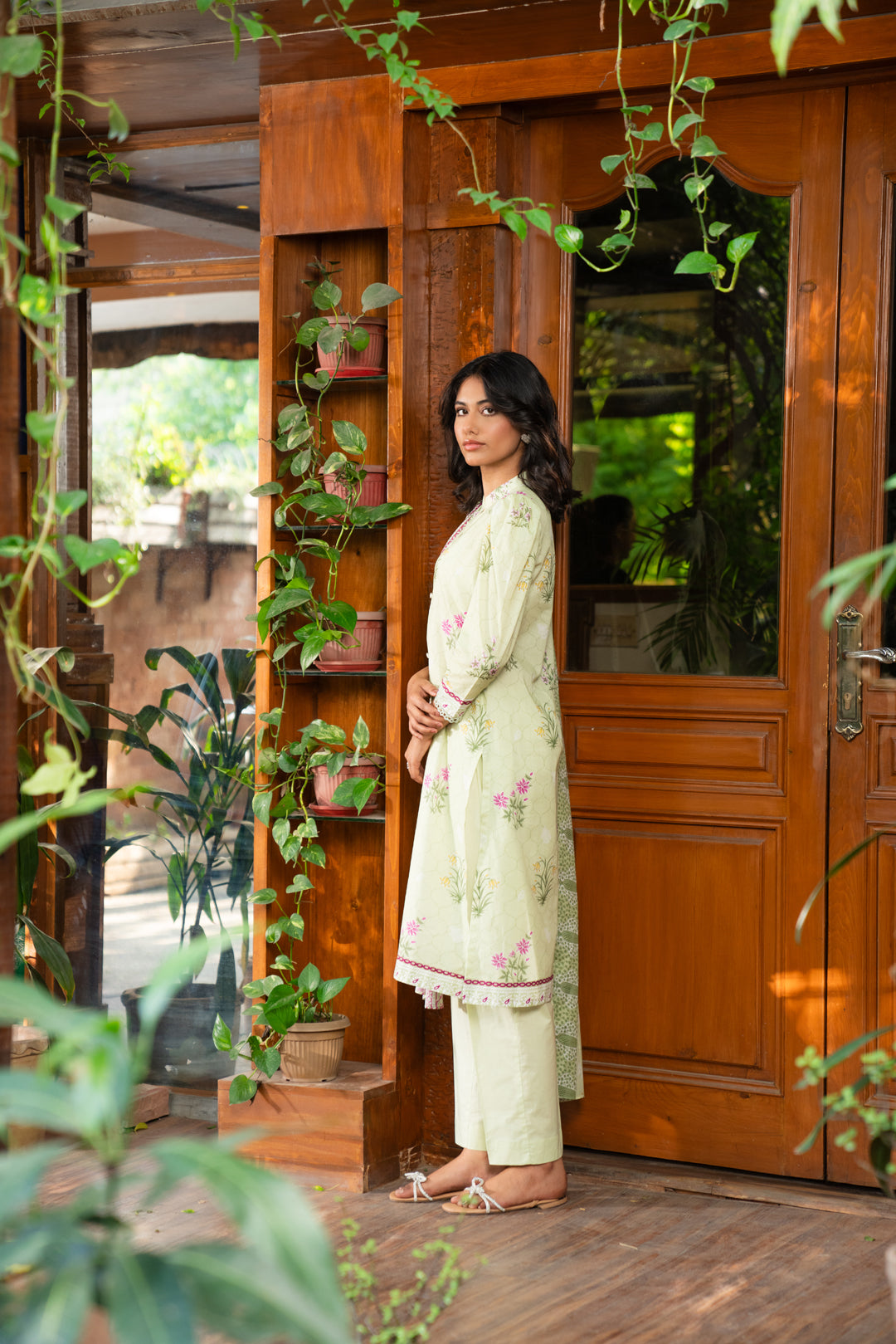 3 Piece Printed Lawn Suit Beena