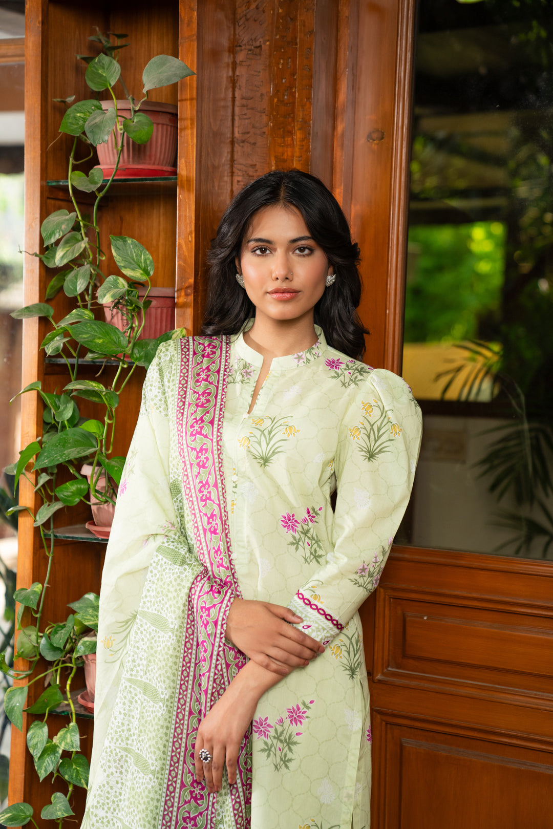 3 Piece Printed Lawn Suit Beena