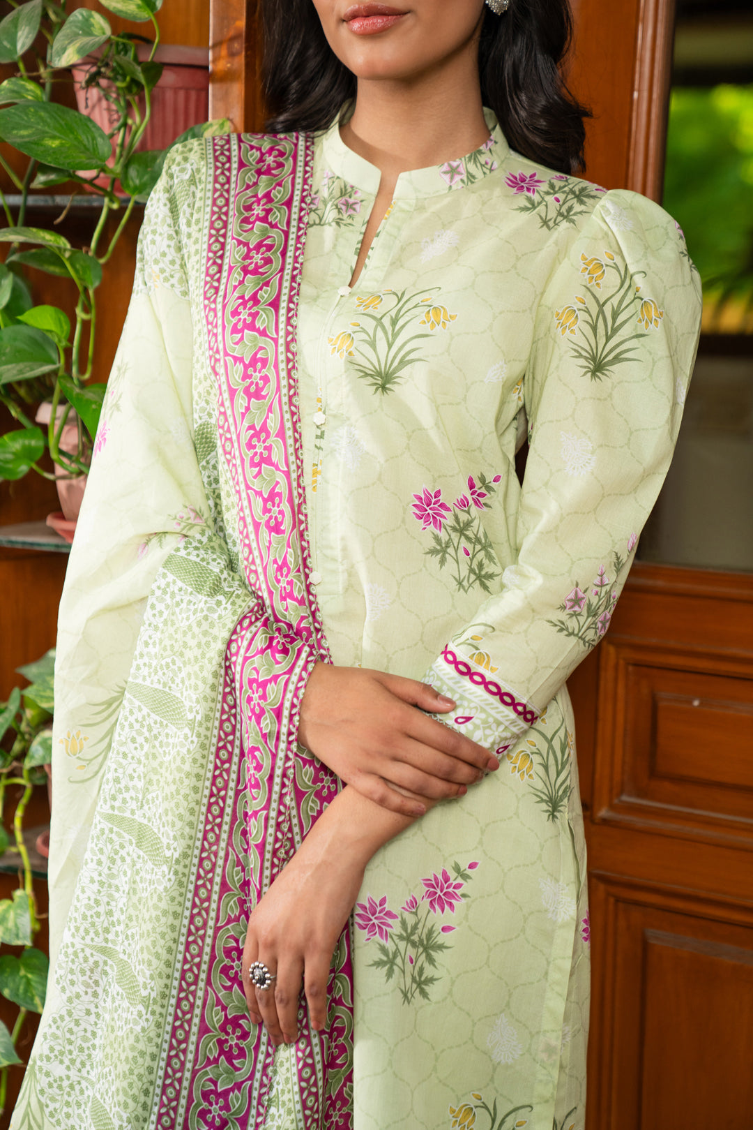 3 Piece Printed Lawn Suit Beena