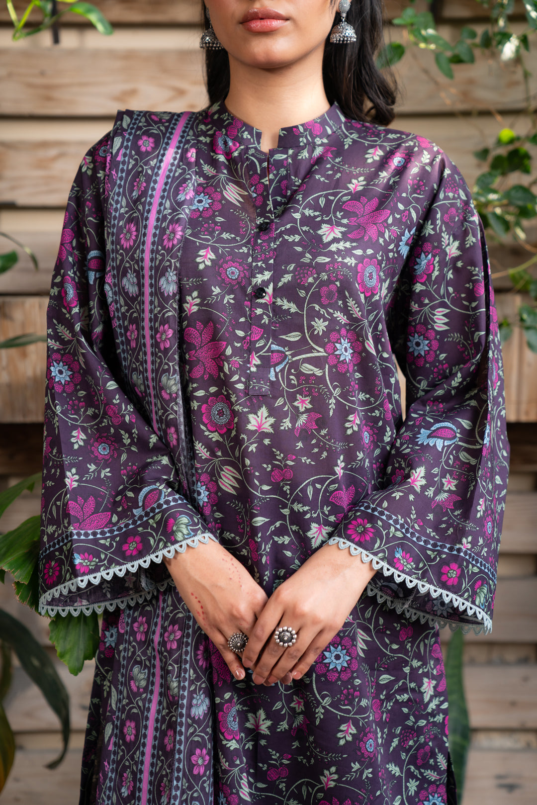 3 Piece Printed Lawn Suit Beena