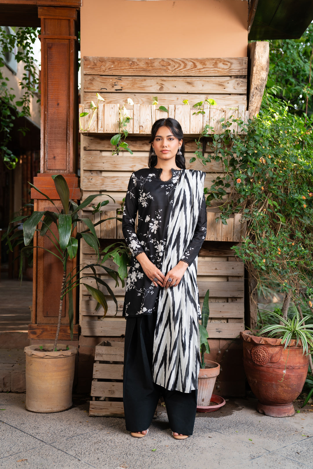 3 Piece Printed Lawn Suit Beena