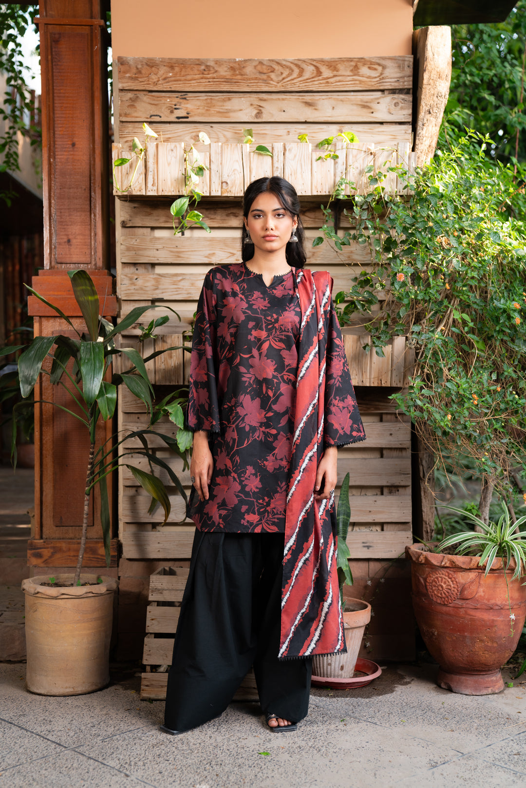 3 Piece Printed Lawn Suit Beena