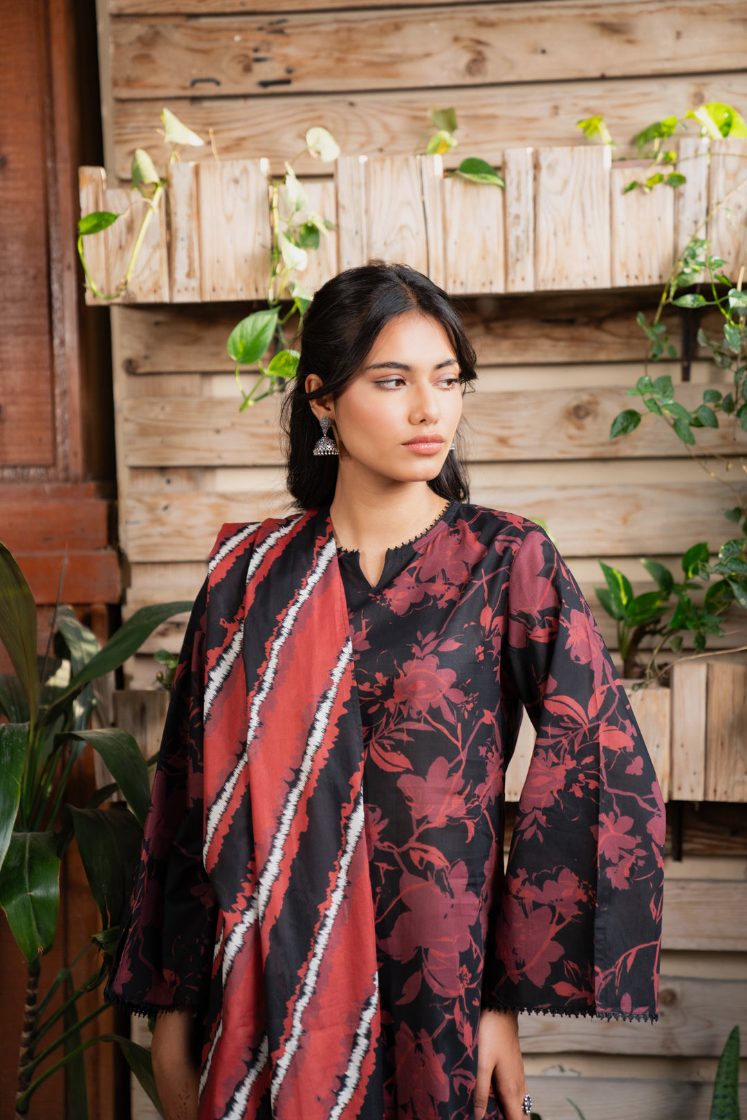 3 Piece Printed Lawn Suit Beena