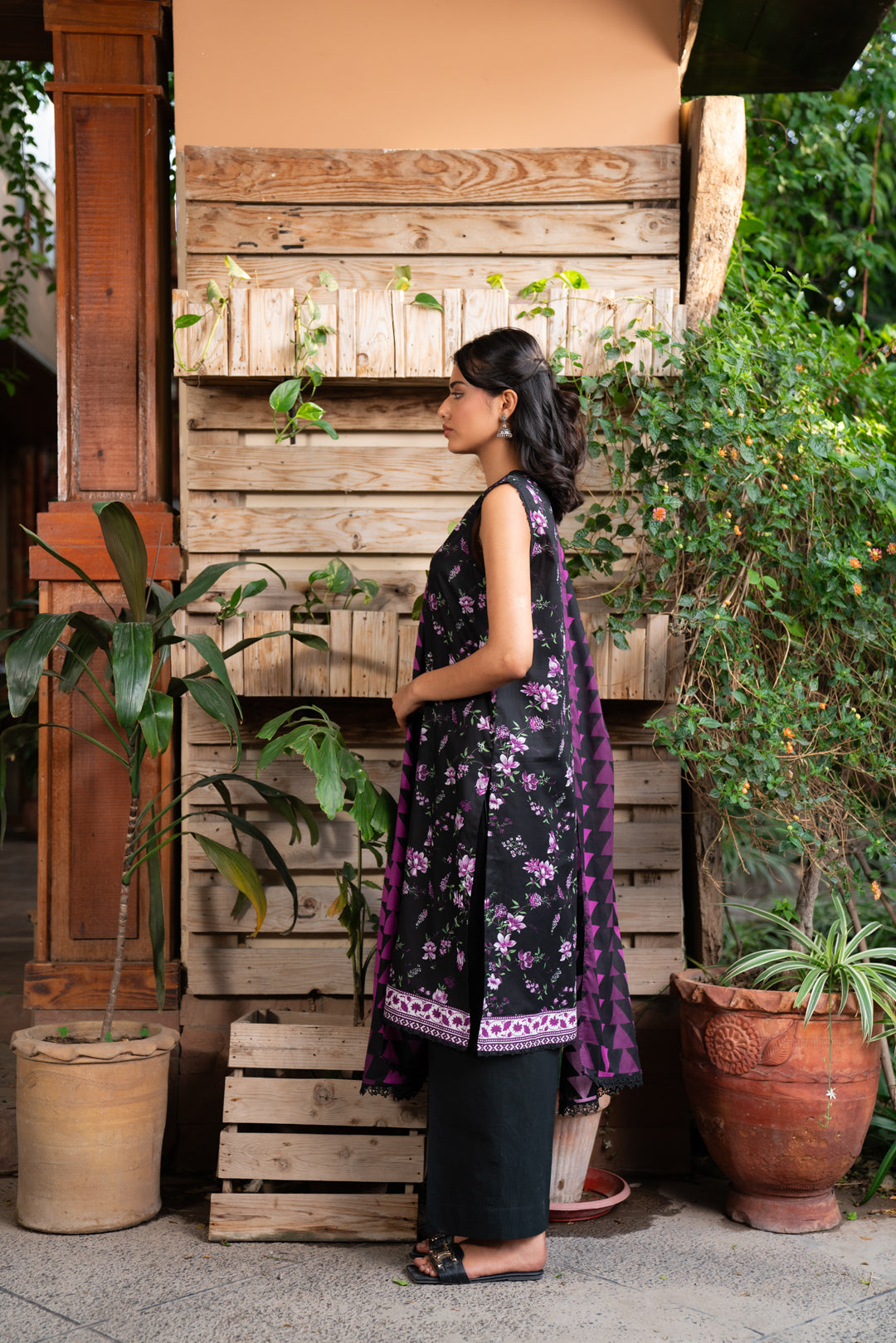 3 Piece Printed Lawn Suit Beena