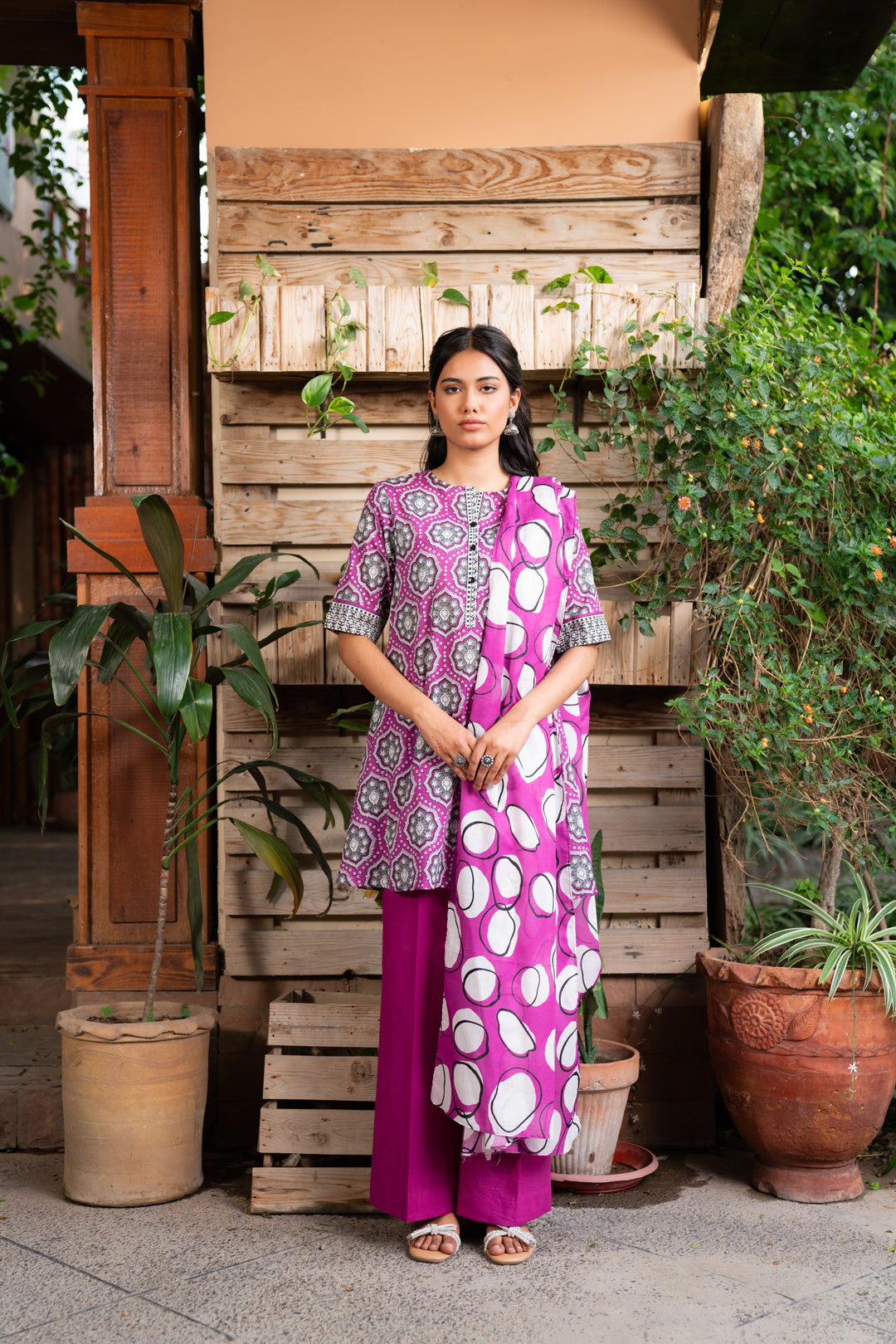 3 Piece Printed Lawn Suit Beena