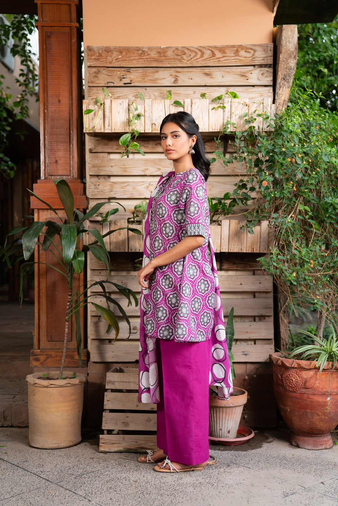 3 Piece Printed Lawn Suit Beena