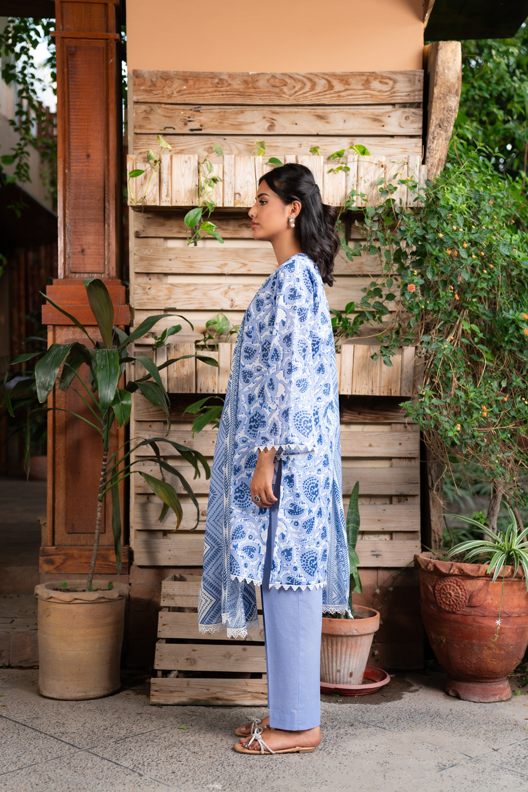 3 Piece Printed Lawn Suit Beena