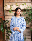 3 Piece Printed Lawn Suit Beena
