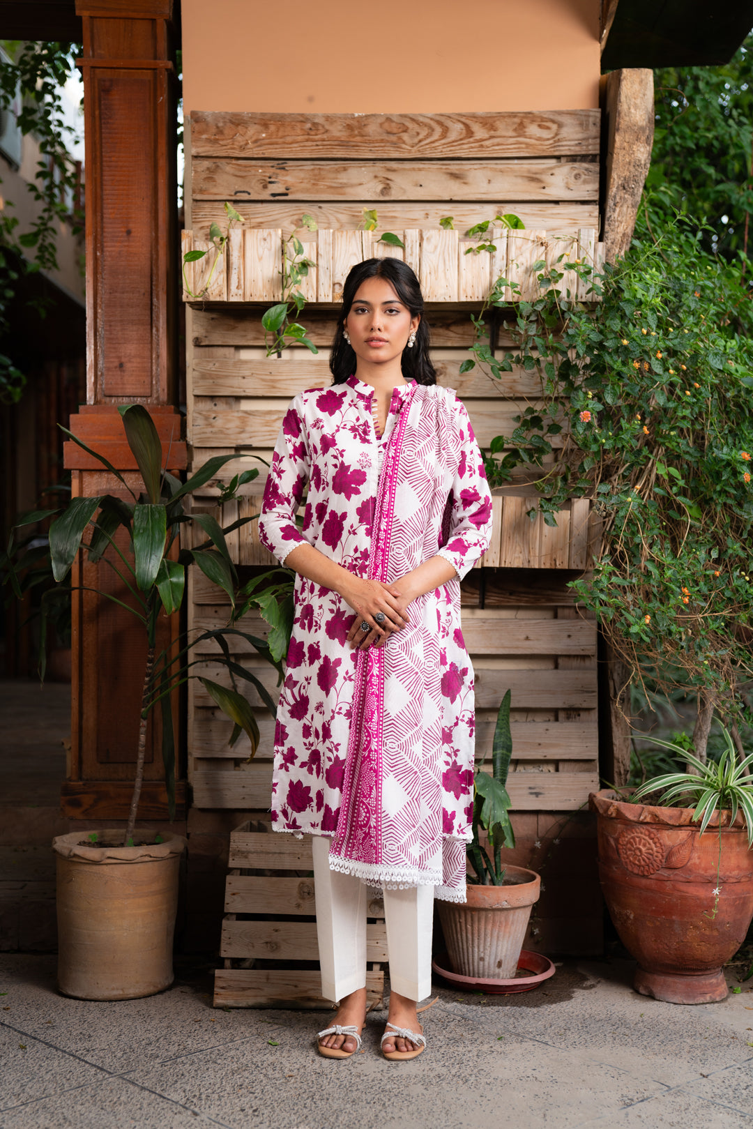 3 Piece Printed Lawn Suit Beena