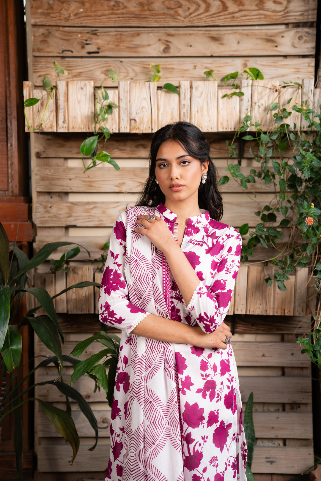 3 Piece Printed Lawn Suit Beena