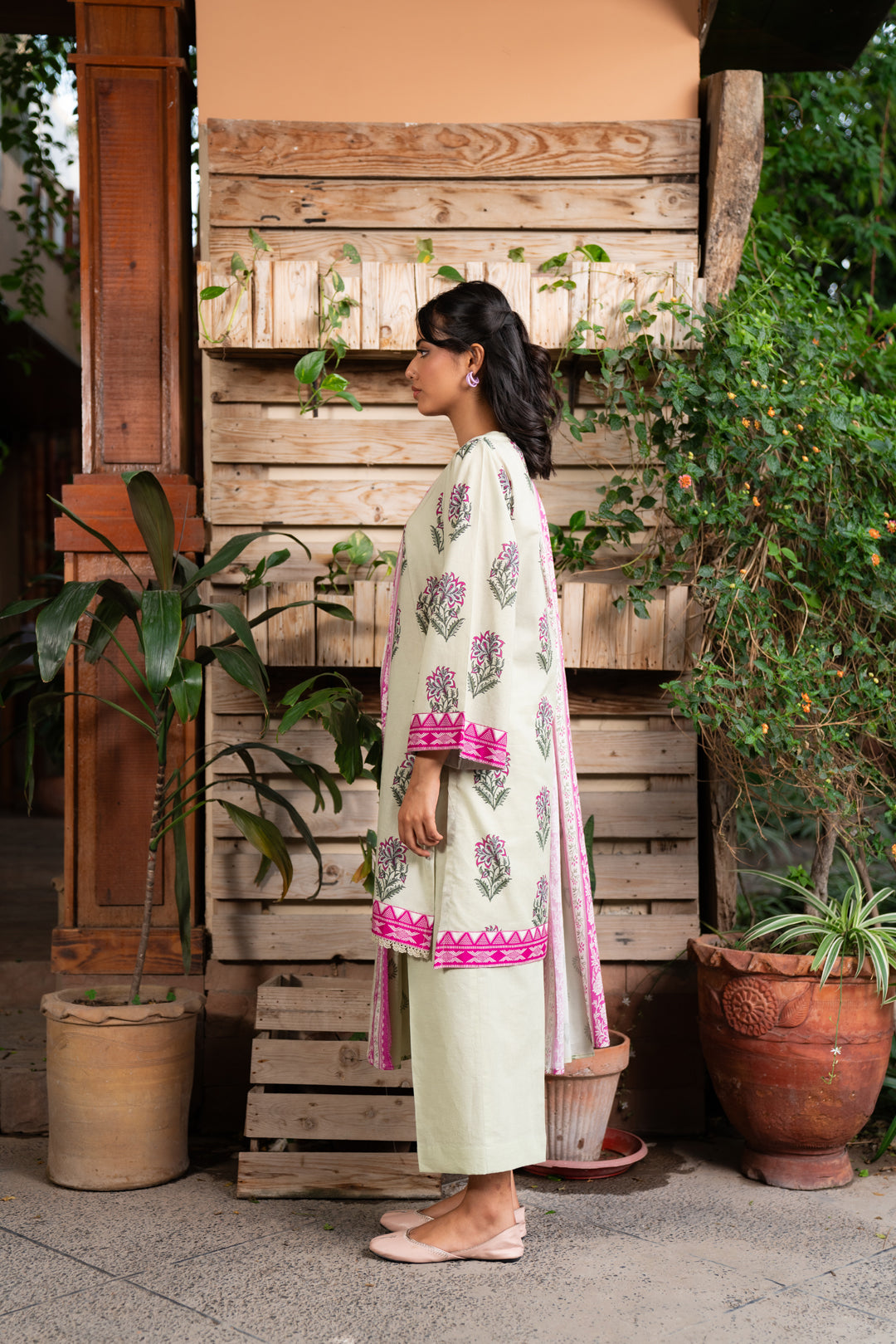 3 Piece Printed Lawn Suit Beena
