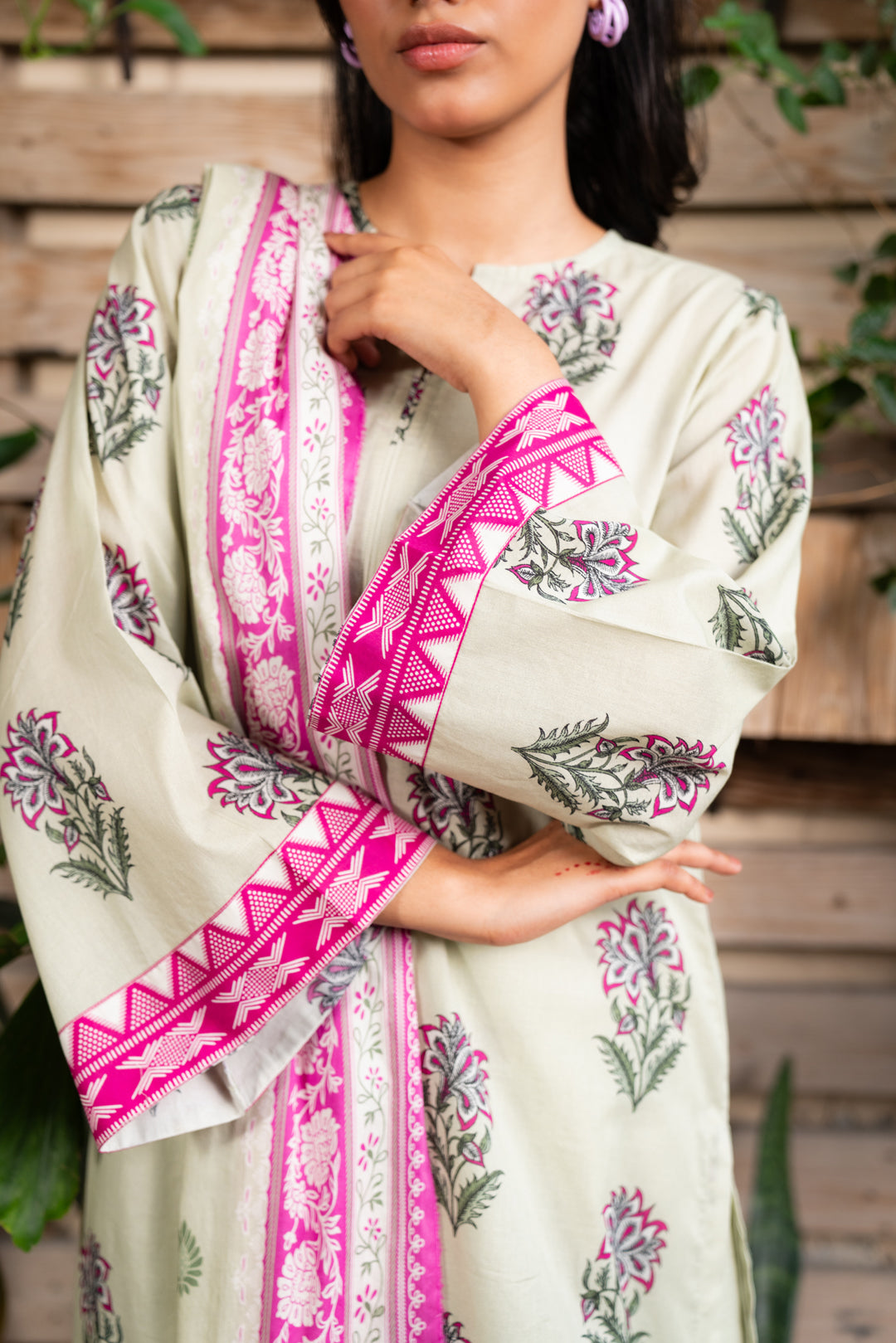3 Piece Printed Lawn Suit Beena