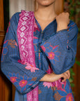 3 Piece Printed Lawn Suit Beena