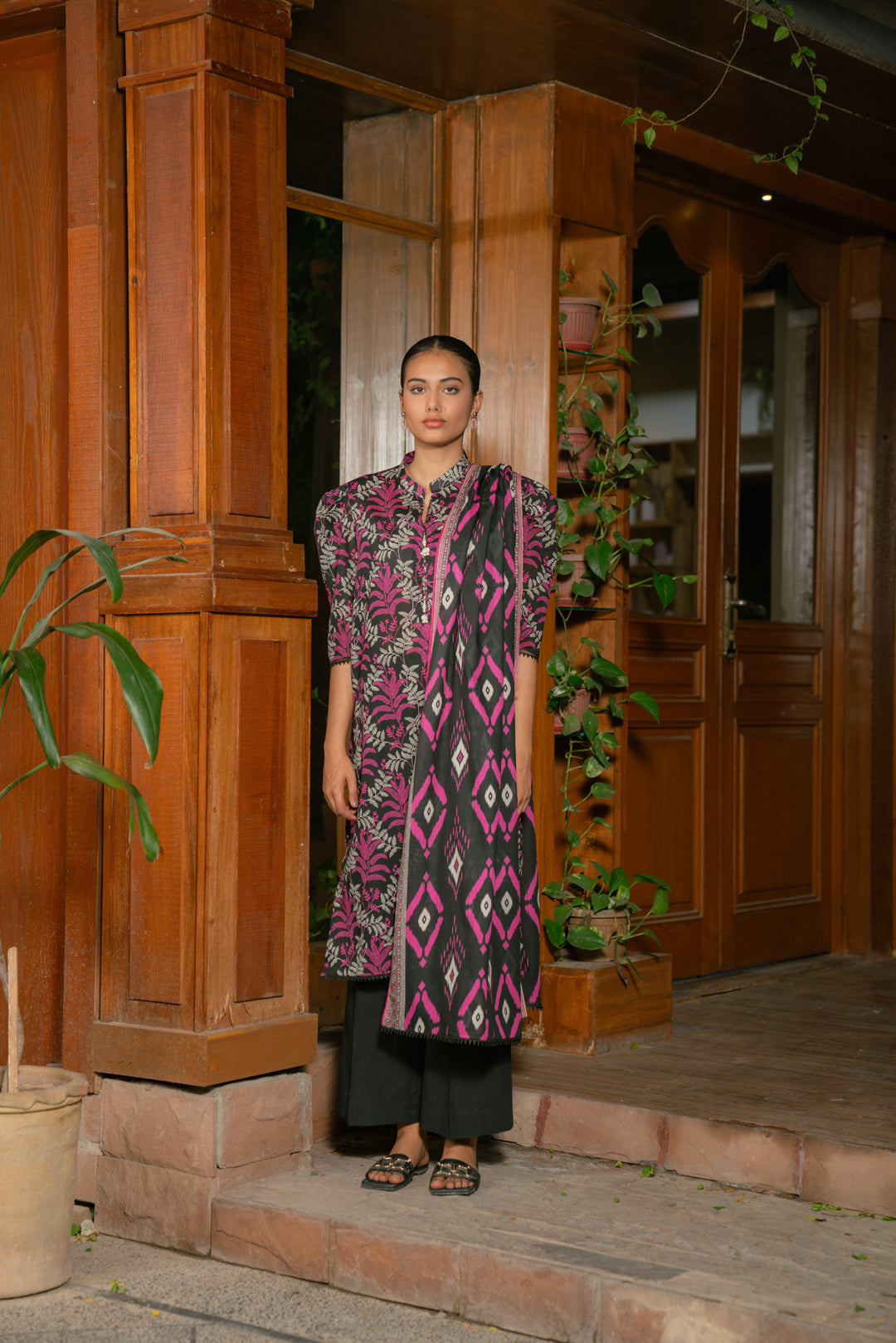 3 Piece Printed Lawn Suit Beena