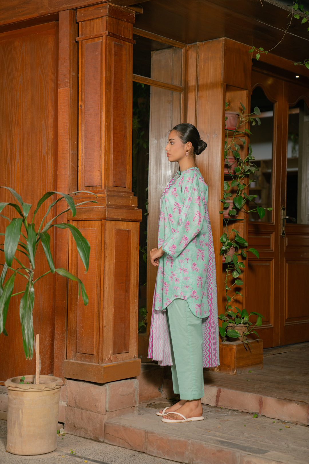 3 Piece Printed Lawn Suit Beena