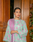 3 Piece Printed Lawn Suit Beena