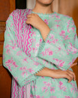 3 Piece Printed Lawn Suit Beena