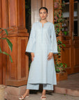 2 Piece Solid Cotton Suit Pret SS - 25