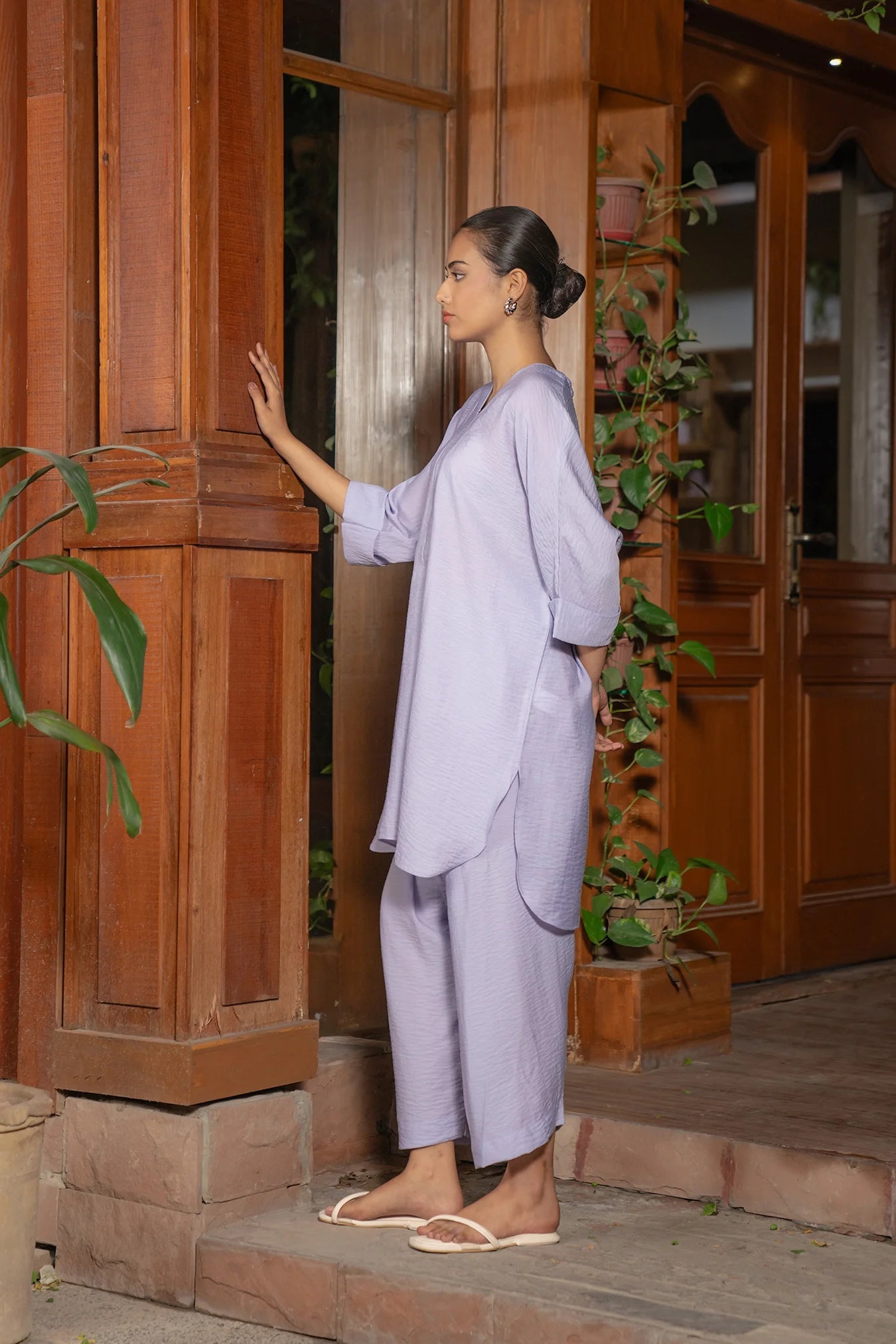 2 Piece Solid Suit Pret SS - 25