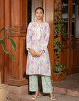 2 Piece Printed Suit Pret SS - 25