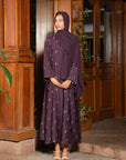 Plum Abaya Modest Wear - 25
