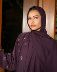 Plum Abaya Modest Wear - 25