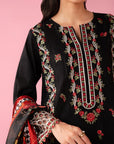 3 Piece Embroidered Lawn Suit