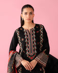 3 Piece Embroidered Lawn Suit