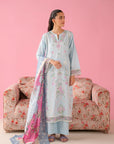 3 Piece Embroidered Lawn Suit