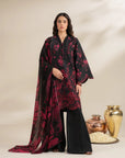 3 Piece Embroidered Lawn Suit Unstitched Summer - 25