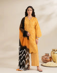 3 Piece Embroidered Lawn Suit Unstitched Summer - 25