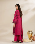 3 Piece Embroidered Lawn Suit Unstitched Summer - 25